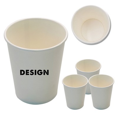 9 oz. Paper Coffee Cup Disposable Hot Cold Full Color