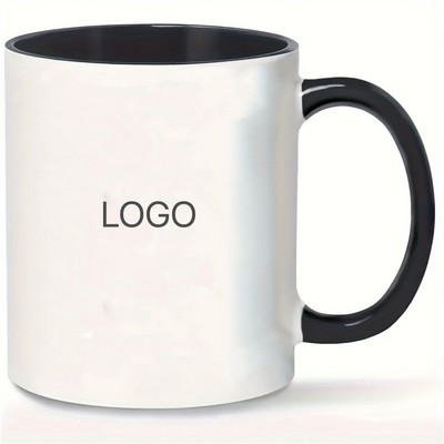 Custom 11oz Ceramic Mug Personalized Photo & Logo Coffee Cup DIY Design Own Mug Promotional Gift