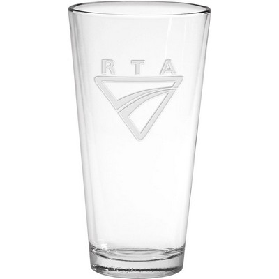 20 oz. Large Mixing Glass - Etched