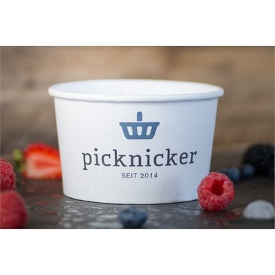 12 Oz. Ice Cream Cup w/ Full Color, Full Coverage Ad