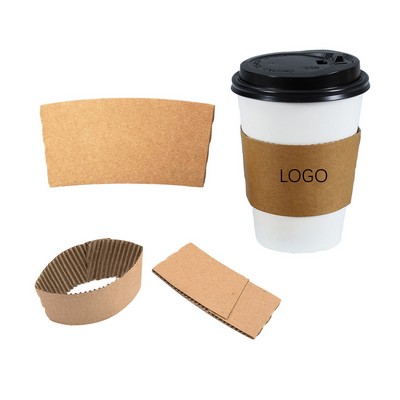 Kraft Coffee Cup Sleeves