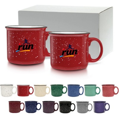 Personalized Speckled Ceramic Mug